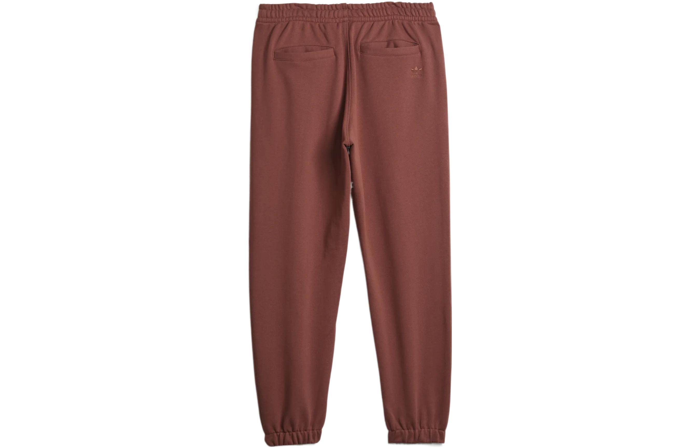 Спортивные штаны Adidas Pharrell Williams Basics Adidas Originals, коричневый красный — фото 4