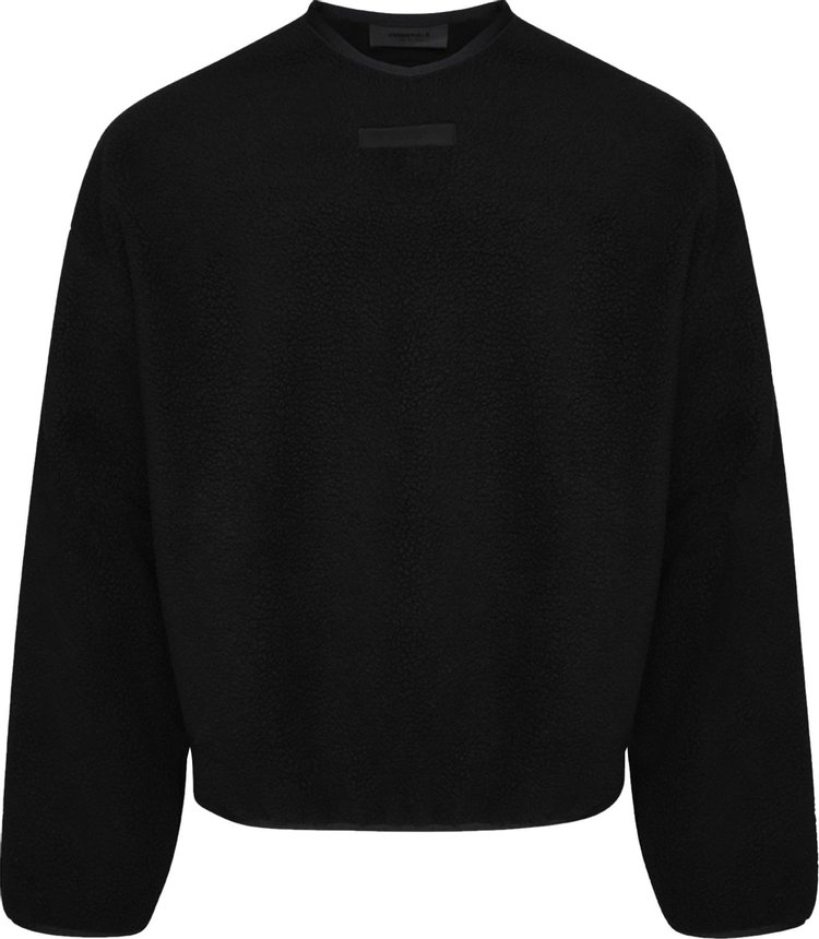 

Свитер Fear of God Essentials Crewneck 'Jet Black', черный