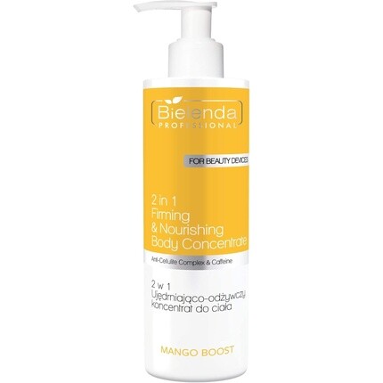

Bielenda Professional Mango Boost 2в1 Укрепляющий и питательный концентрат для тела Укрепляющий антицеллюлитный увлажняющий 450мл