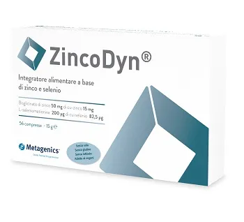 

Zincodyn 56 таблеток, добавка цинка и селена Metagenics