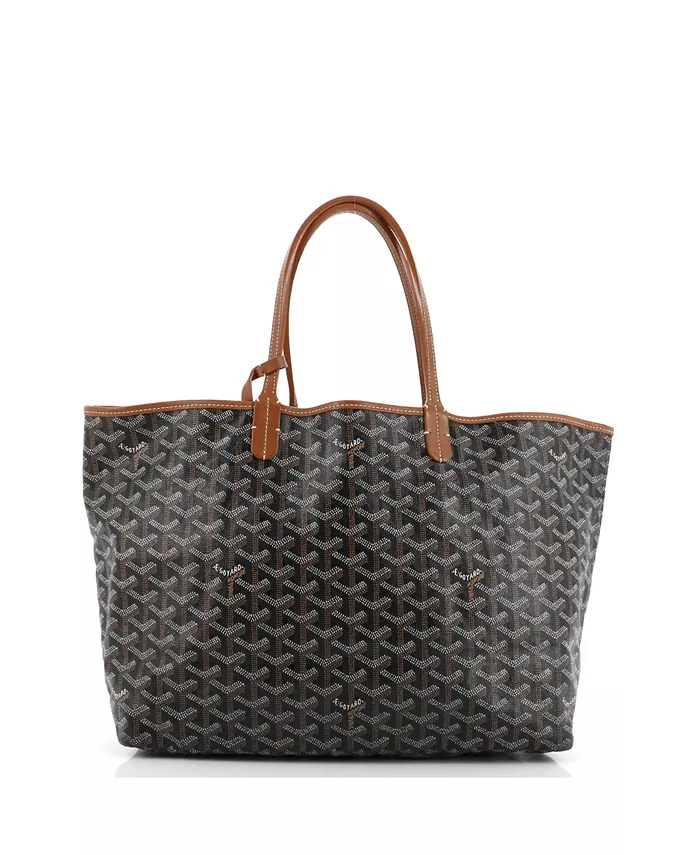 

Сумка-тоут PM Saint Louis из лакированного холста Pre-Owned Goyard, коричневый