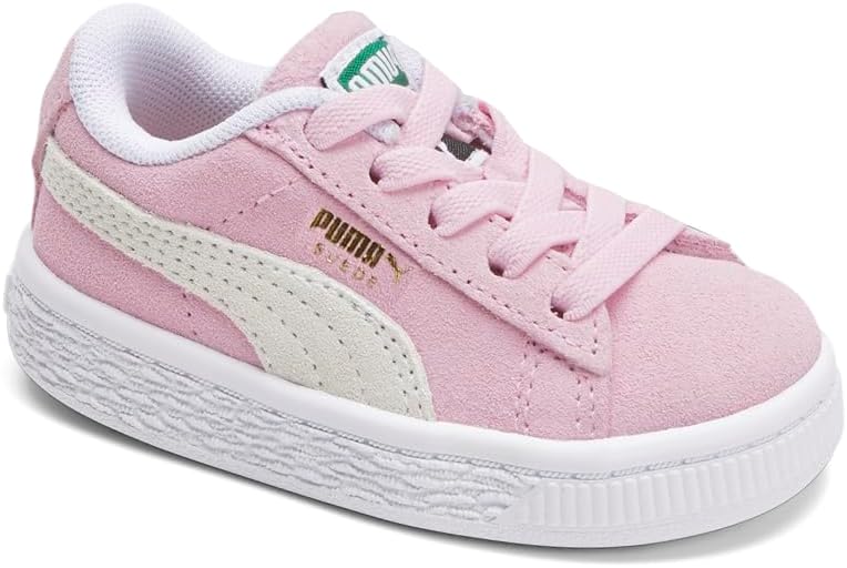 Детские кроссовки PUMA Suede JR Classic (младший/старший ребенок), белый — фото 2