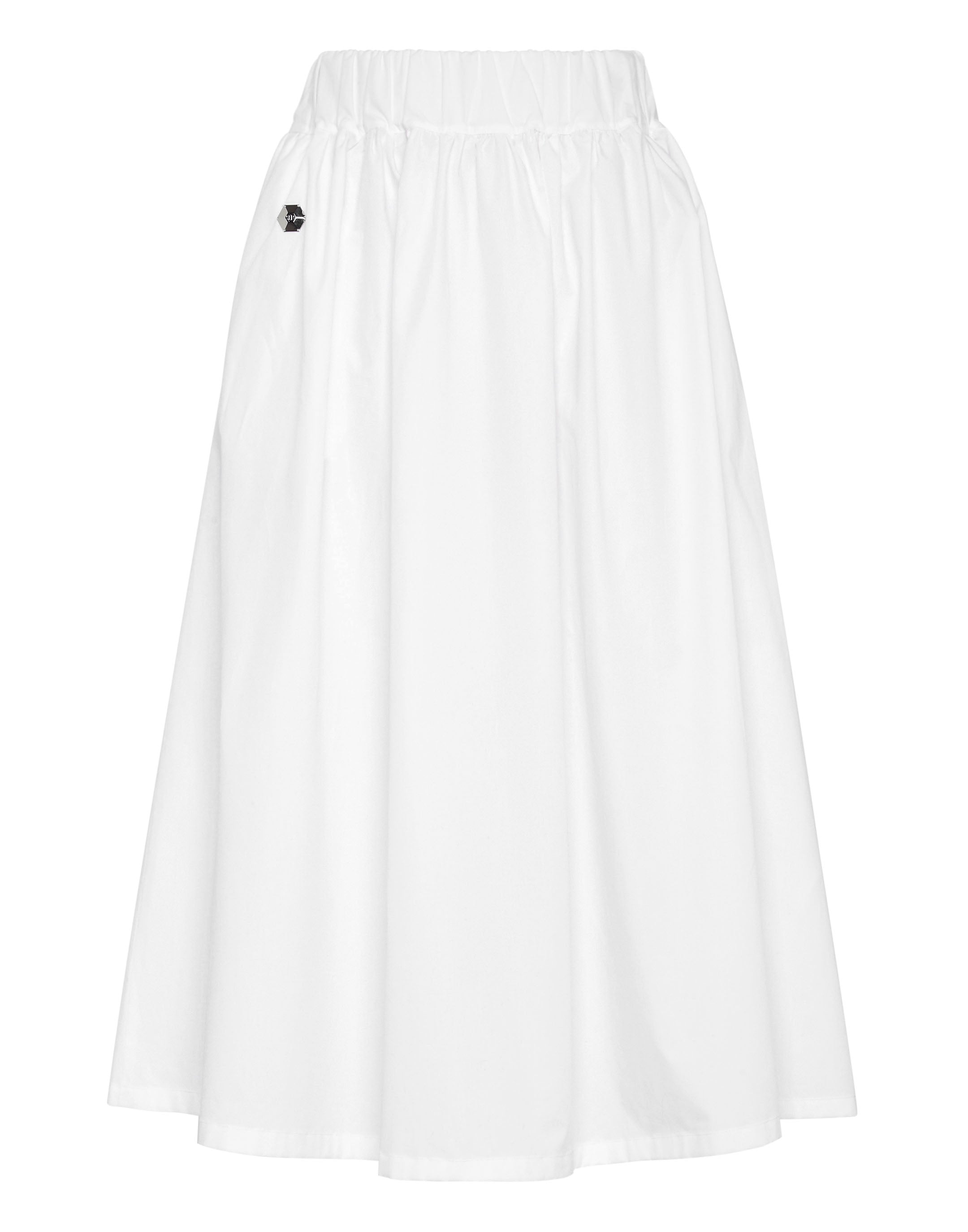 

Юбка миди PHILIPP PLEIN, белый