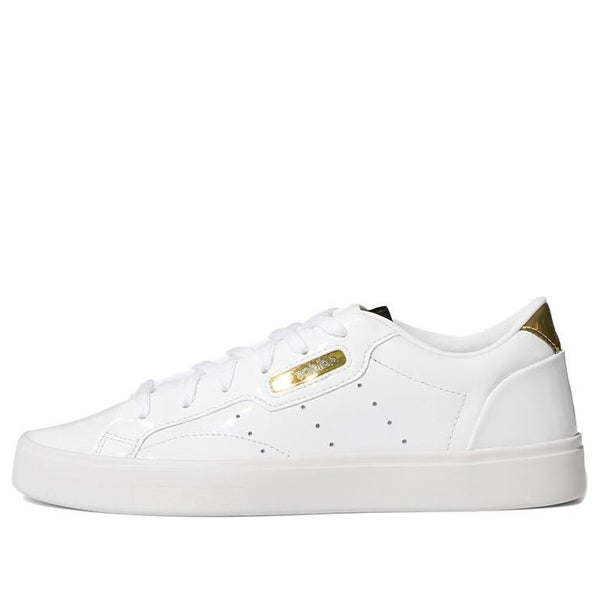 Кроссовки гладкие Adidas, белый