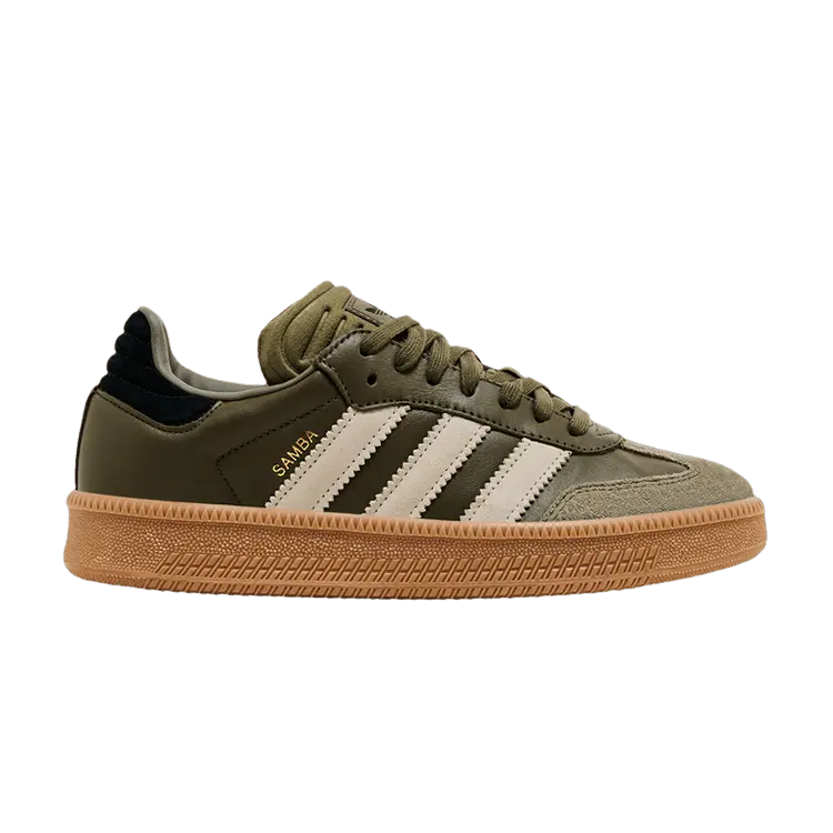 

Кроссовки adidas Samba XLG 'Olive Strata', зеленый