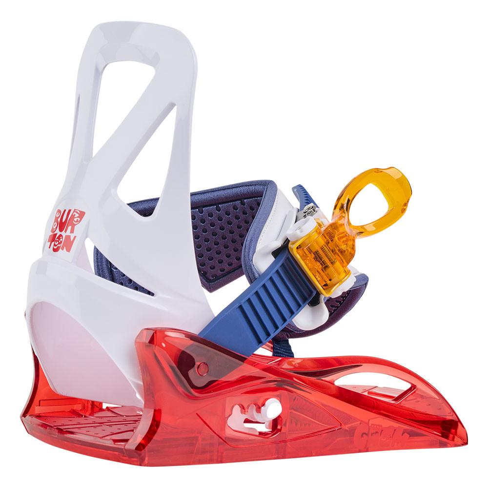 

Крепления для сноуборда Burton Grom Disc (для маленьких детей) - зима 2026 года, Red/Multi