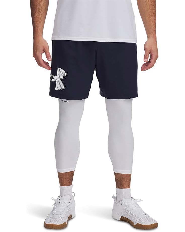 

Шорты Under Armour Tech Woven Graphic Shorts, цвет Midnight Navy/White