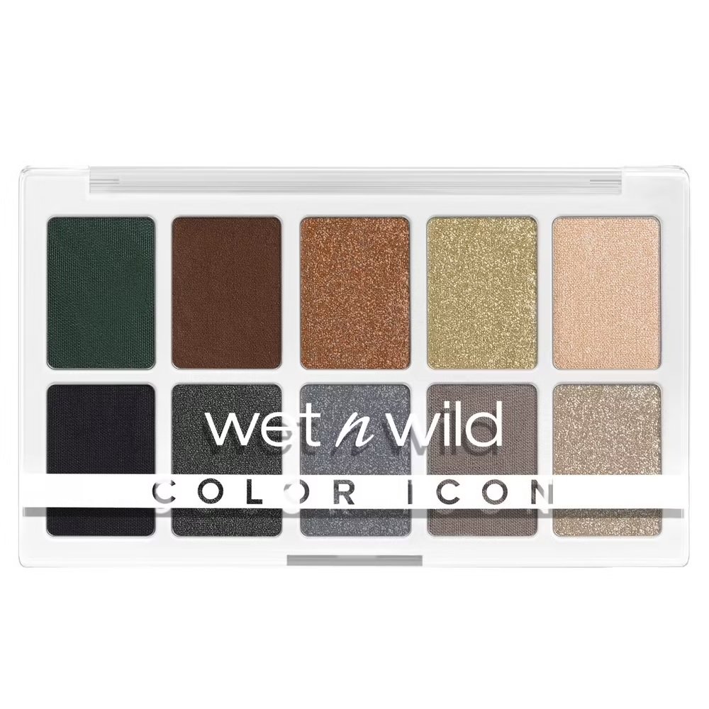 

Палитра теней для век Wet n Wild, Color Icon 10 Pan Palette Lights Off, 12G