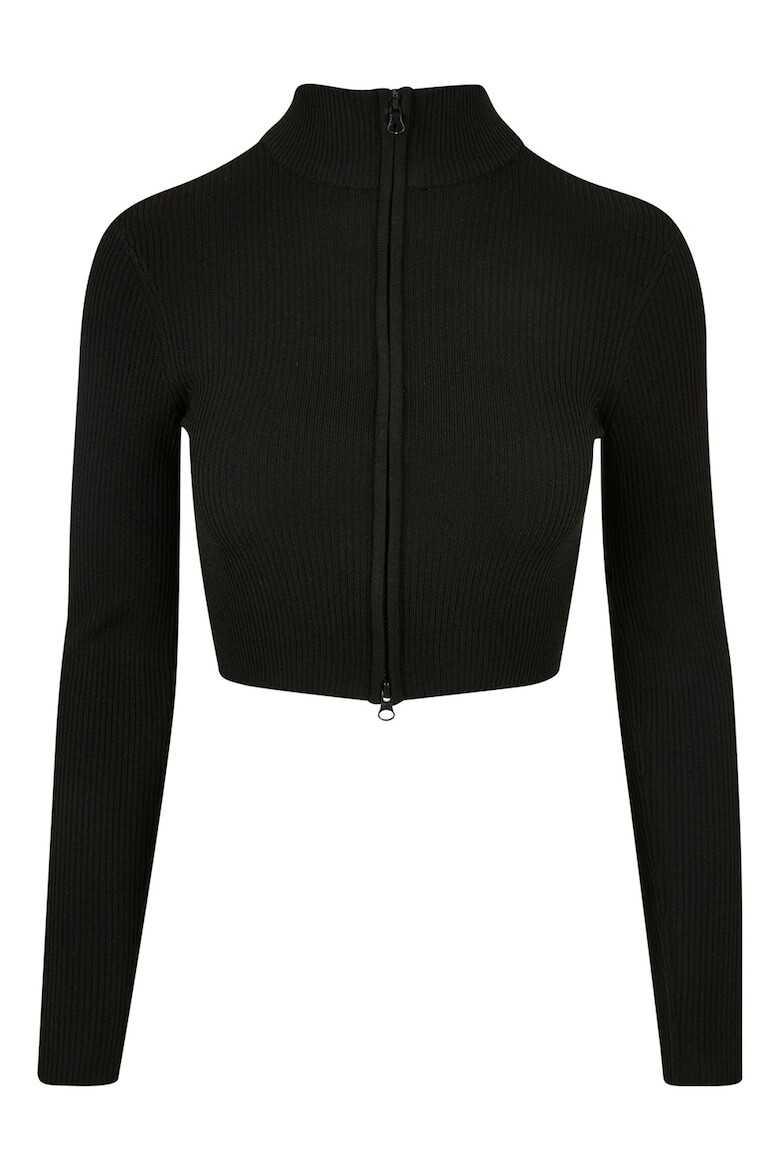 

Короткий кардиган на молнии Urban Classics, черный
