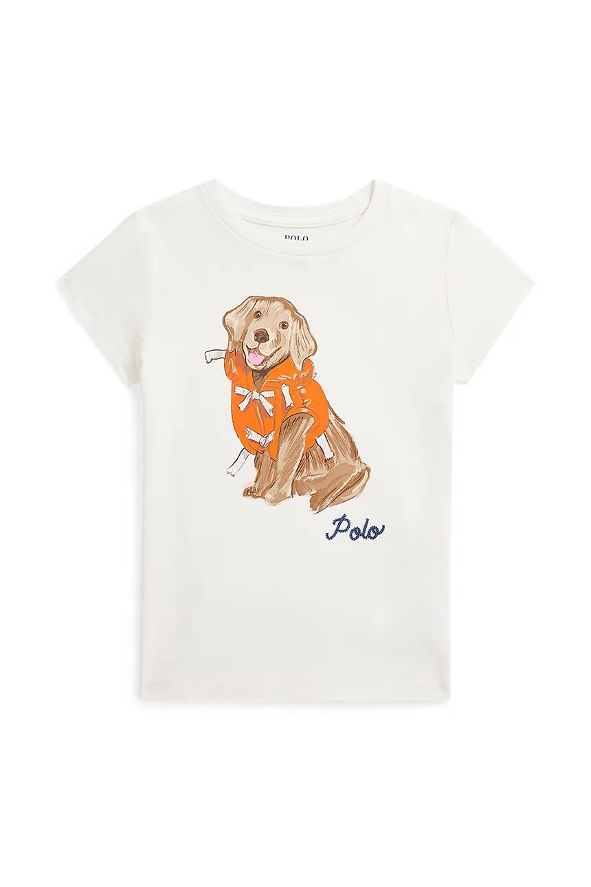 

Футболка из хлопка для детей Polo Ralph Lauren, белый