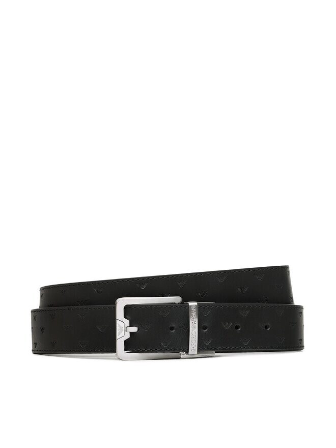 

Ремень Y4S502 Y734E 88045 Emporio Armani, черный/темно-синий