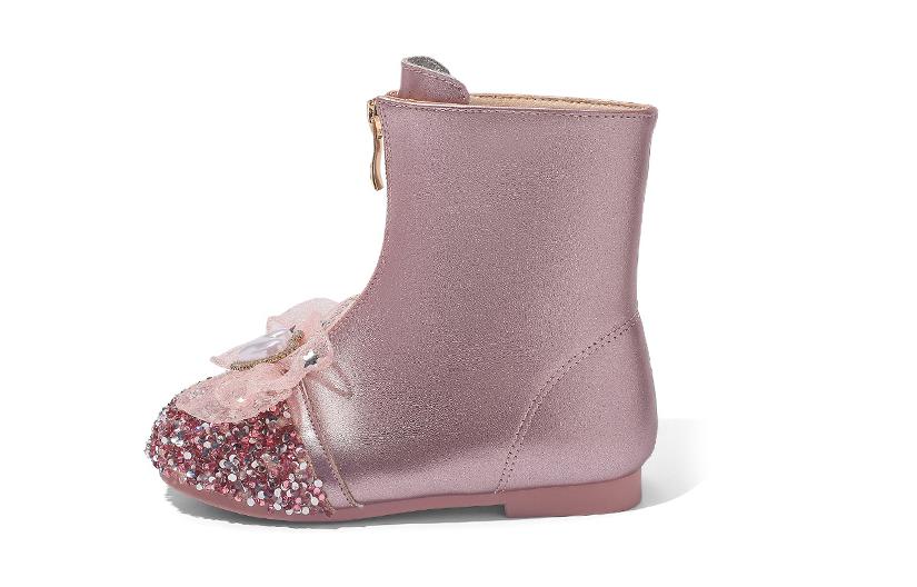 

ABC DOUKIDS нескользящие антиударные детские ботинки Kids' ABCdoukids, розовый