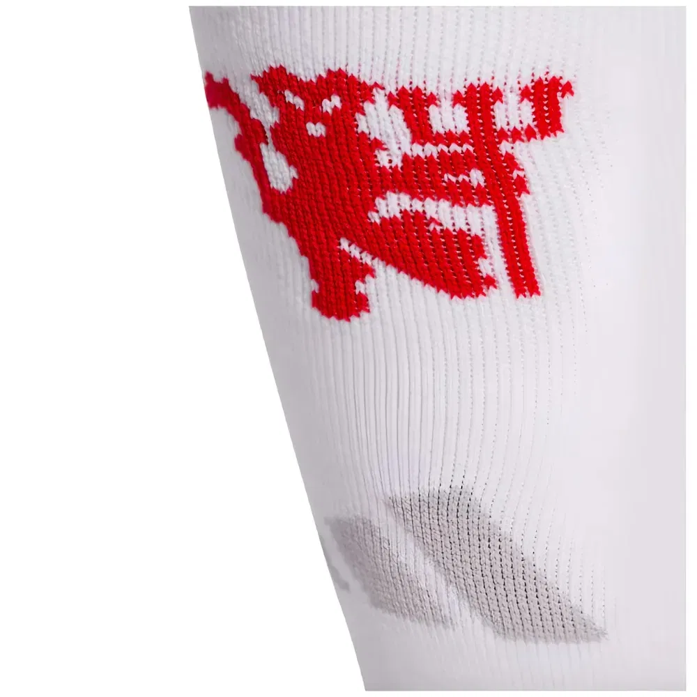 Футбольные носки Man Utd Home 2024-2025 Manchester United Fc, белый — фото 2