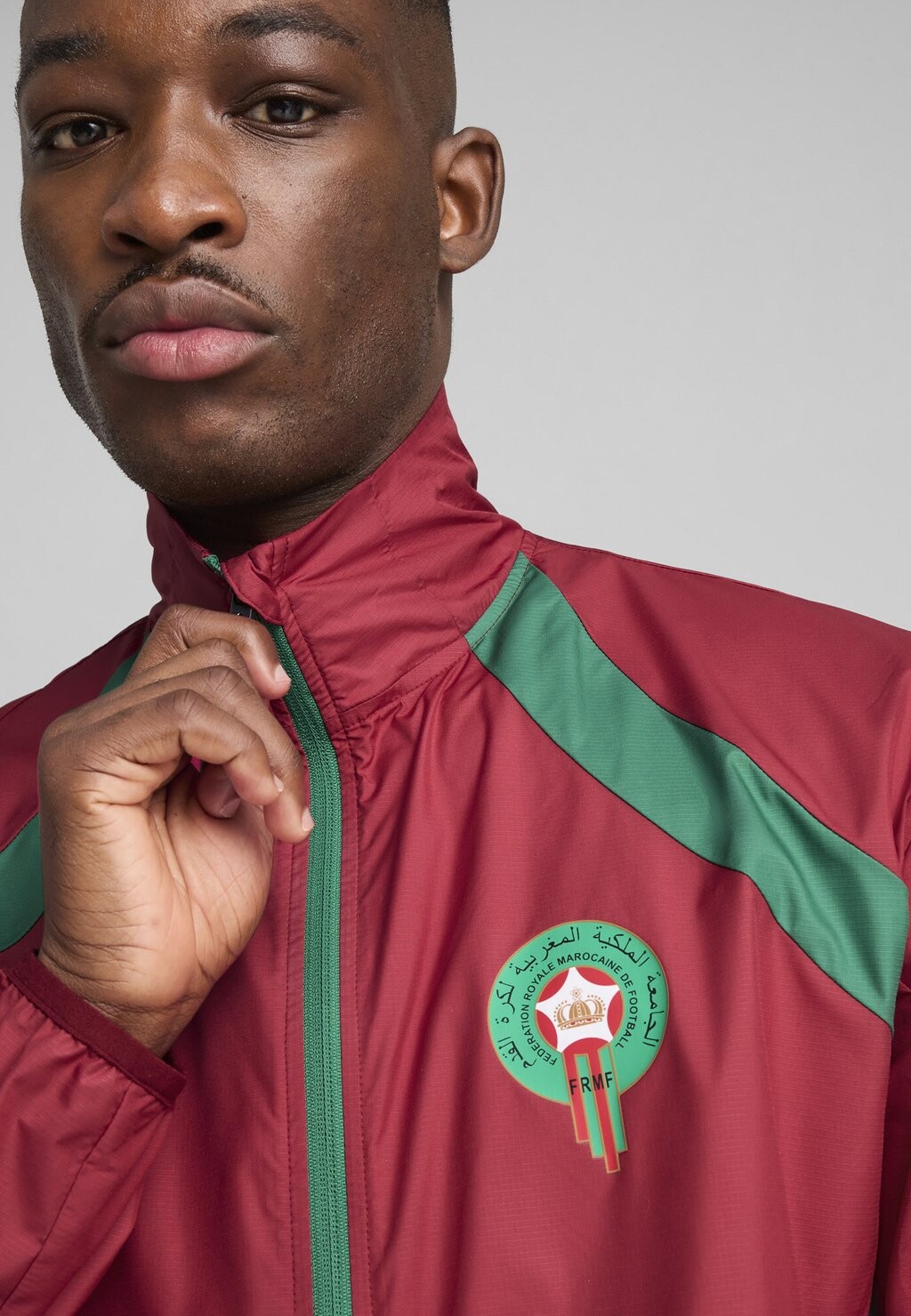 

Тренировочная куртка FRMF PREMATCH Puma, бордовый