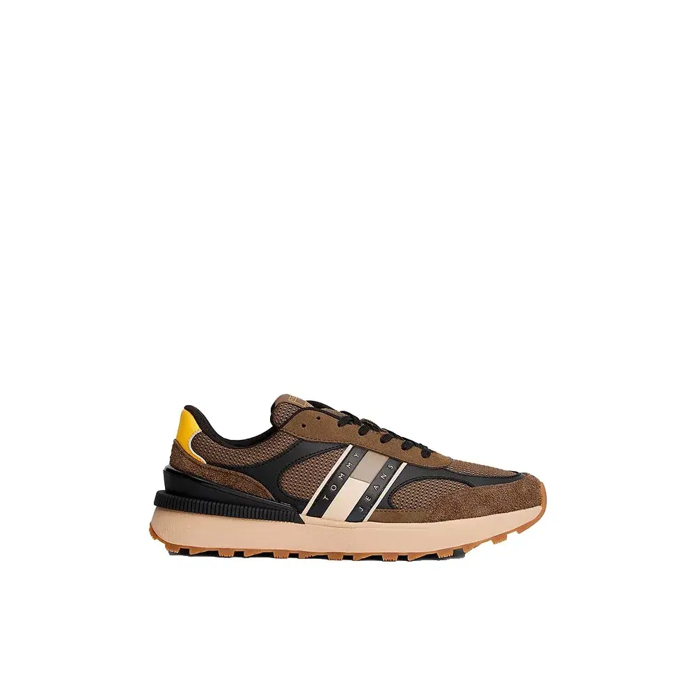 

Кроссовки Tommy Hilfiger Technical Runner Ess, коричневый