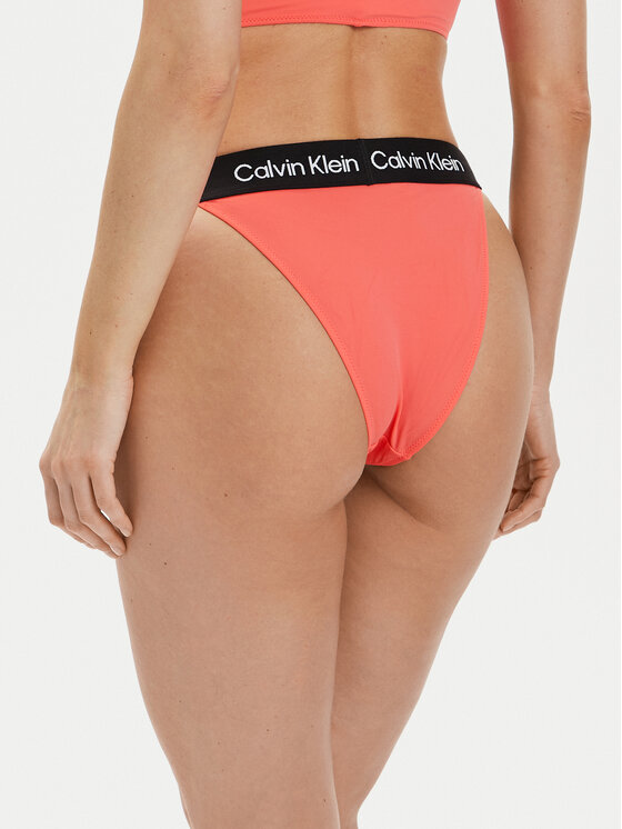 Нижняя часть бикини KW0KW02351 Calvin Klein Swimwear, красный — фото 3