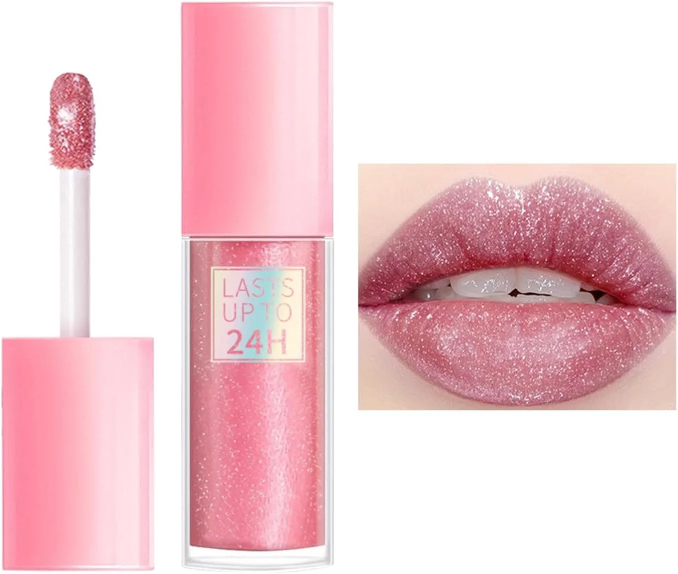 Блеск для губ Sparkling Lip Gloss Generic, цвет 01