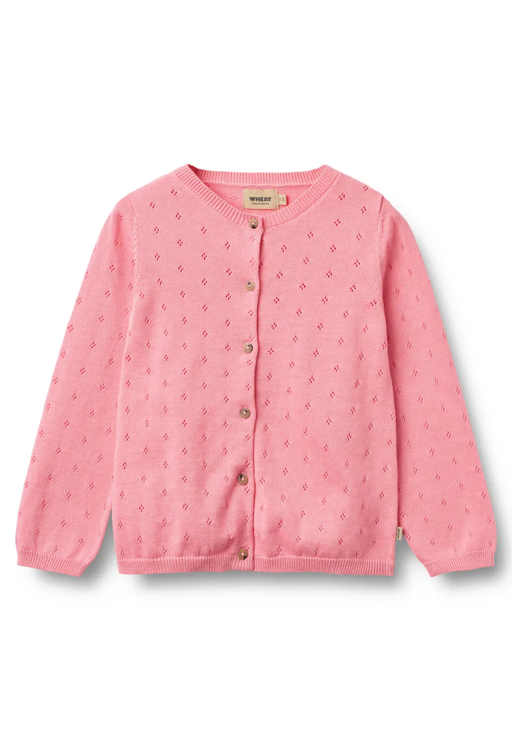 Вязаный кардиган 'Maia' Wheat, Dusky Pink