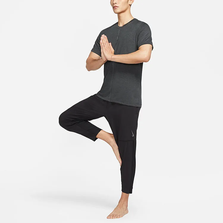 Nike Футболка мужская черно-серая — фото 4