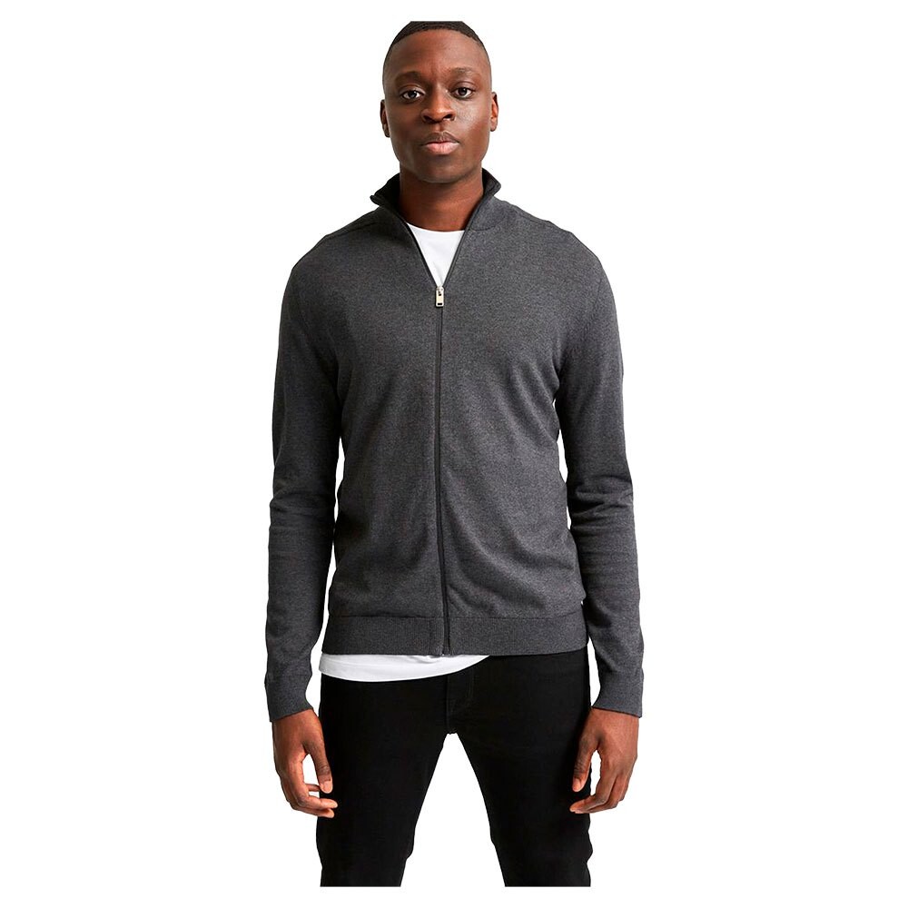 

Кардиган Selected Berg Full Zip, серый