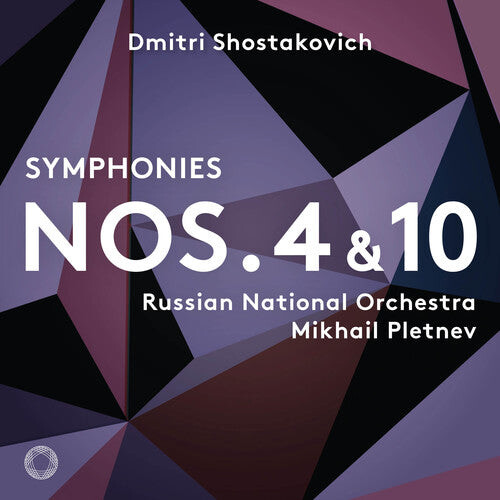 

CD диск Shostakovich / Pletnev: Symphonies 4 & 10