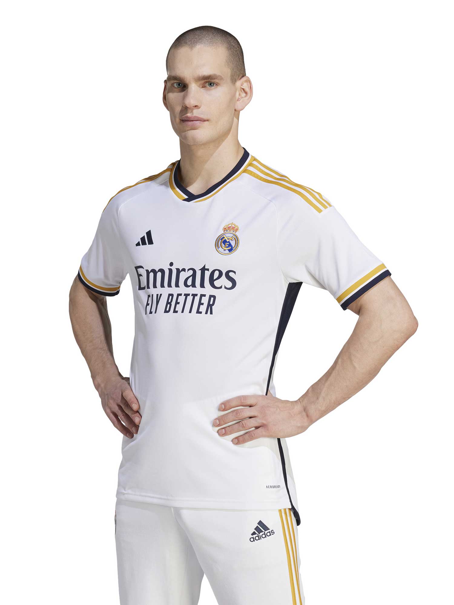 

Футболка Adidas Performance Real Madrid 23/24 Home Jersey, белый