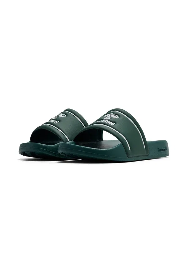 Сланцы Hummel Jr pool slides, цвет жук-июнь — фото 2