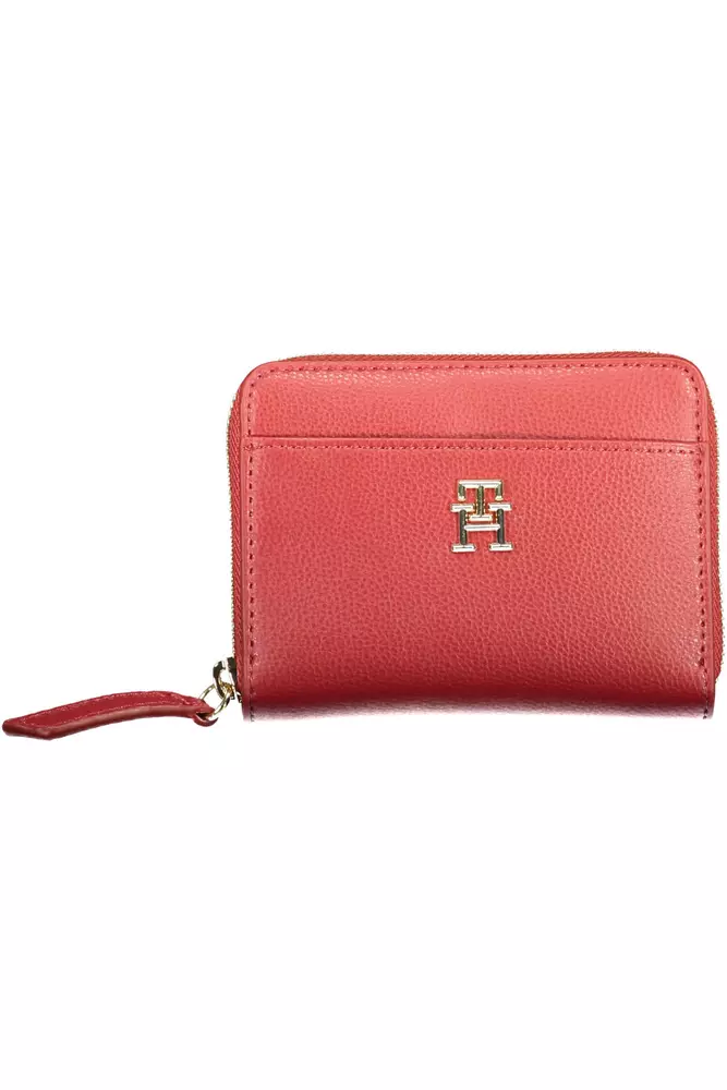

Розовый женский кошелек из полиэстера Tommy Hilfiger
