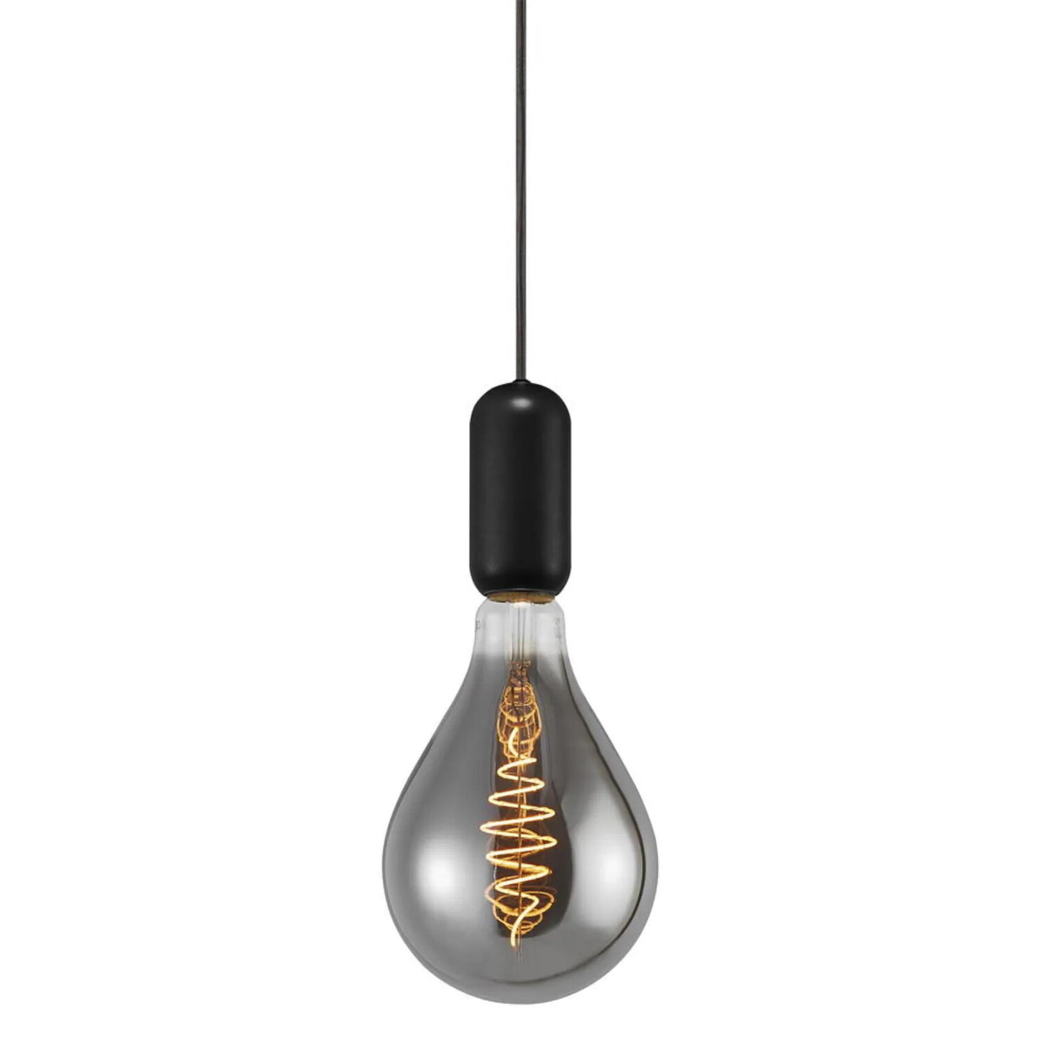 

Подвесная лампа click-licht, 3x3x12,5 см, мокко/черный