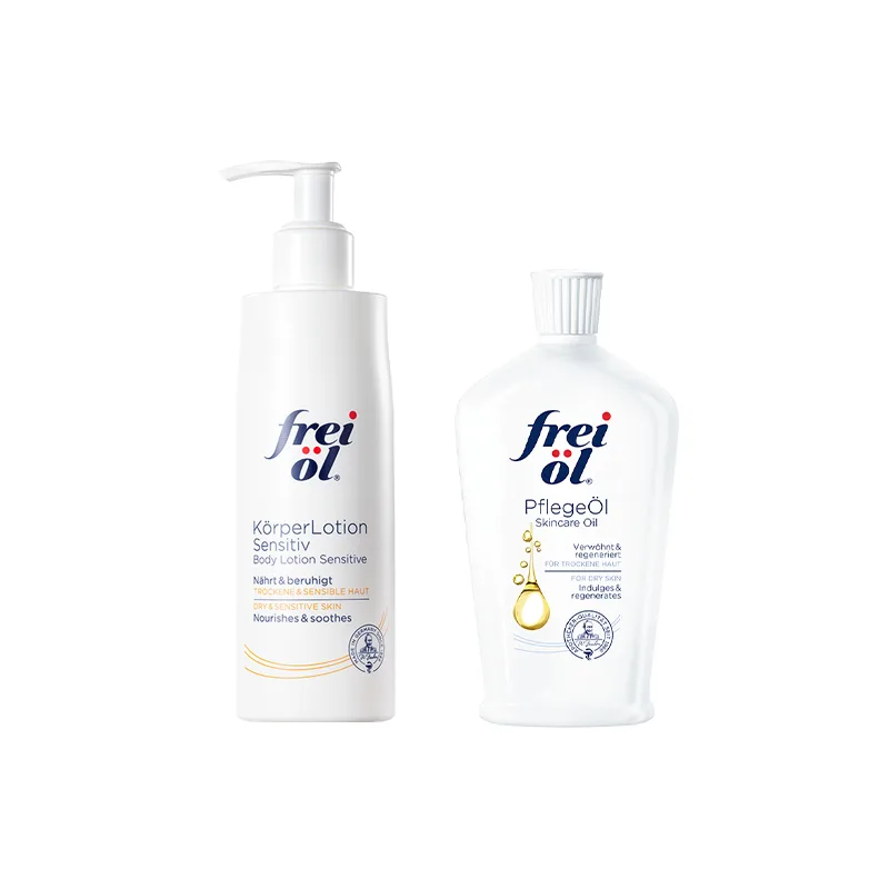 Freiol Набор кремов для ухода за кожей Uniform Net Oil Cream Care Kit для осветления тона кожи 250 мл + 125 мл