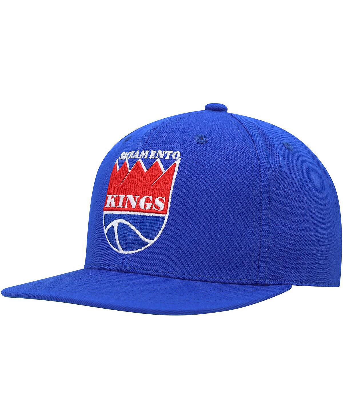 

Мужская синяя приталенная шляпа Sacramento Kings Hardwood Classics MVP Team Ground 2.0 Mitchell & Ness