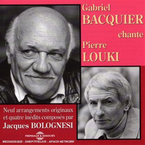 

CD диск Louki, Pierre / Bacquier, Gabriel: Chante Pierre Louki