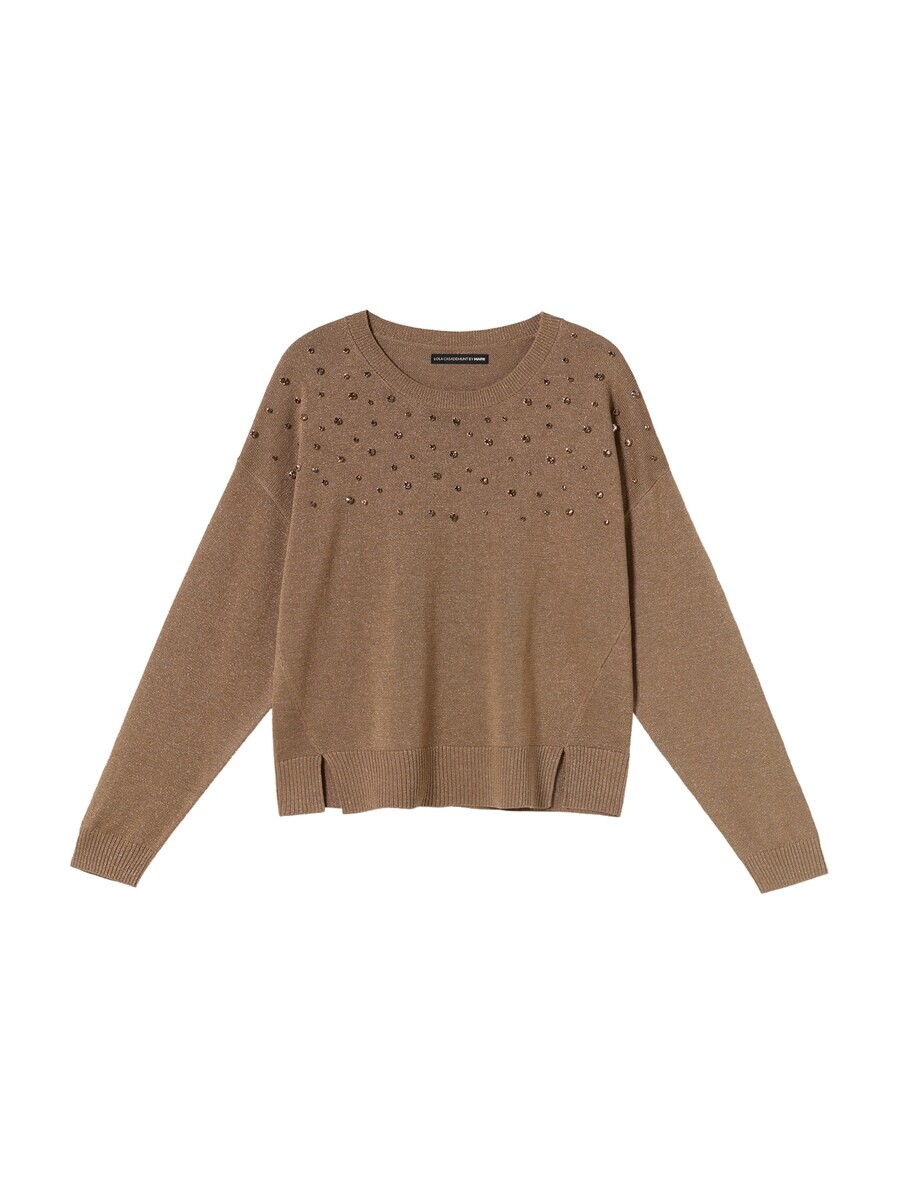 

Тонкий вязаный свитер Lola Casademunt Sweater, золотой