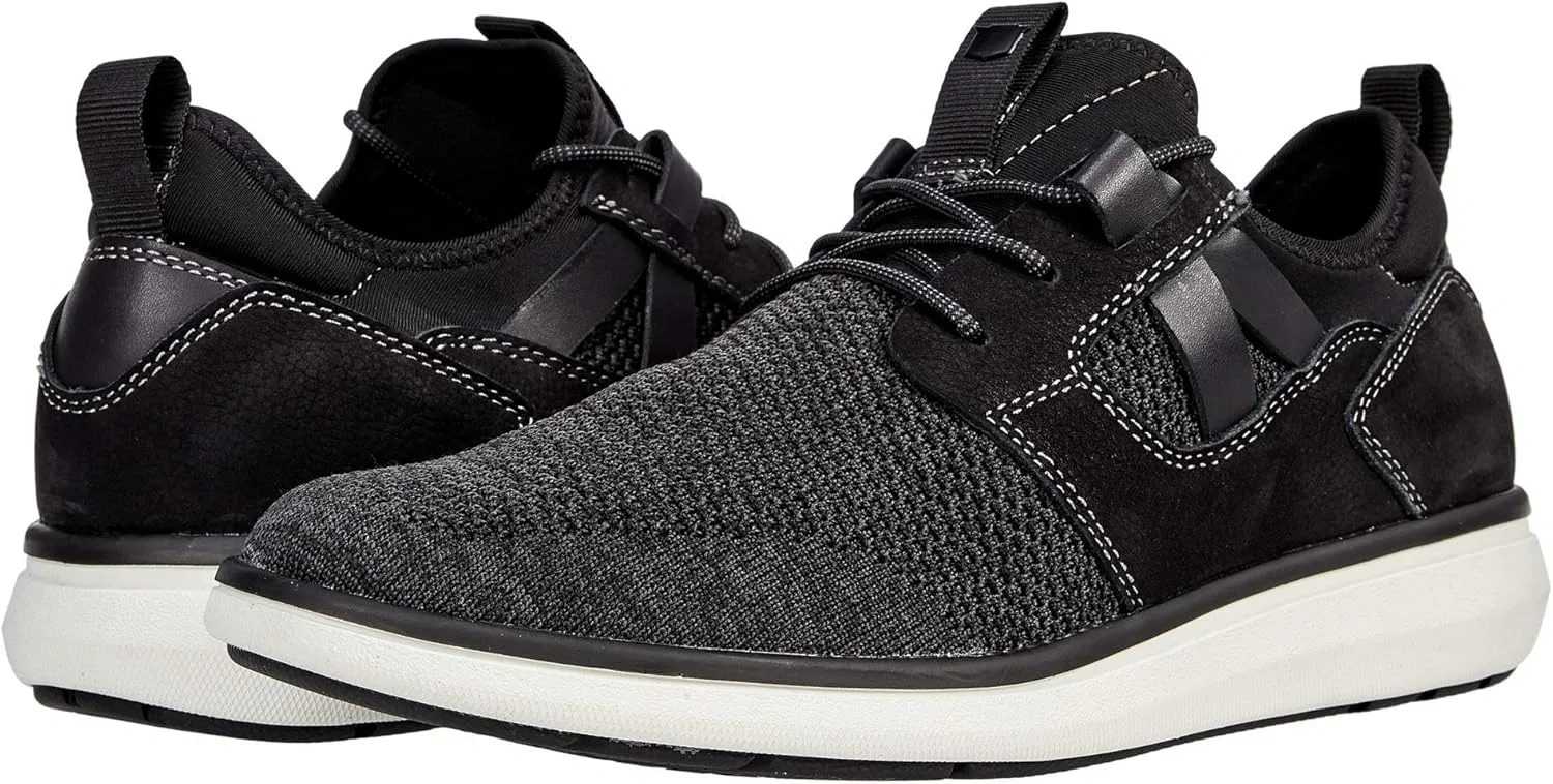 Мужские оксфорды Florsheim Venture Knit с гладким носком, Black