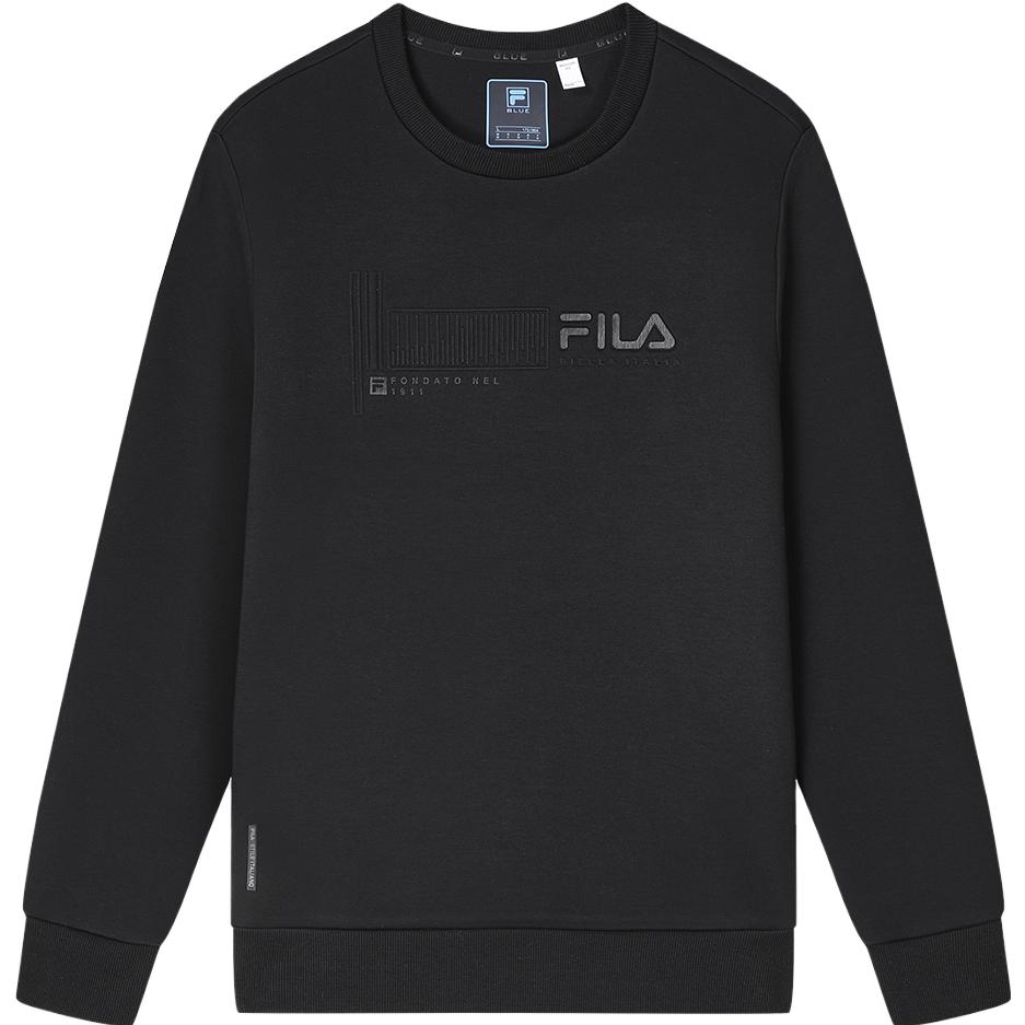 

Толстовка мужская, цвет черный как смоль Fila, черный