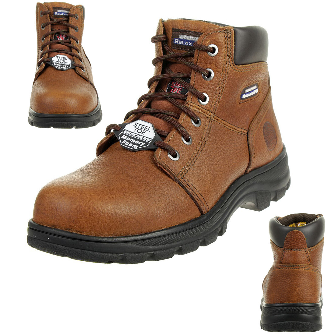 

Сапоги Skechers WORKSHIRE, коричневый