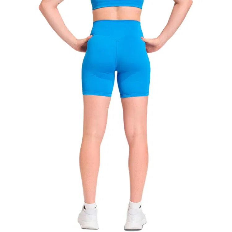 Спортивные шорты Adidas Women's Blue Moderate синие — фото 4
