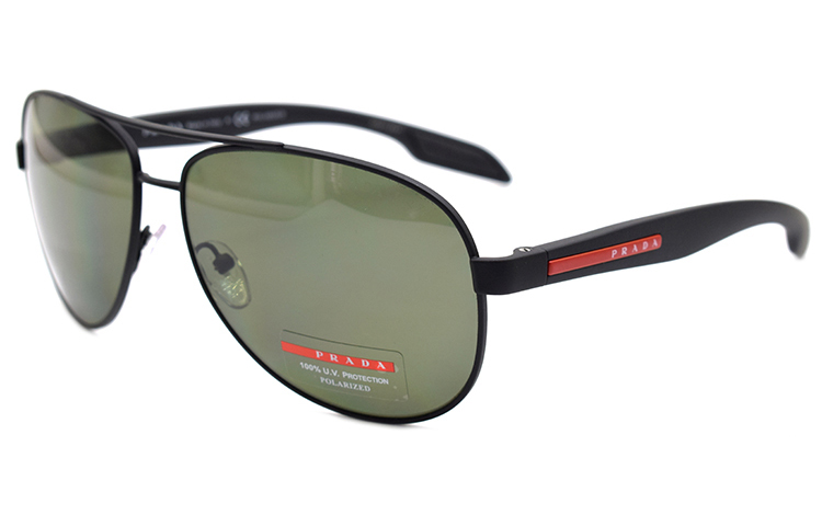 

PRADA Солнечные очки мужские черные