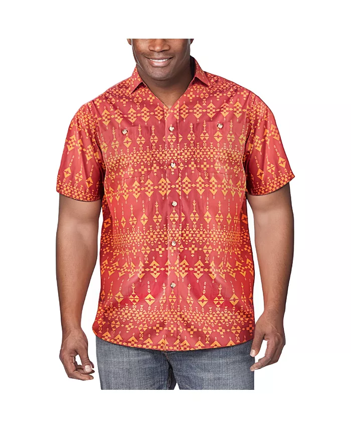 

Спортивная рубашка Big & Tall Easy Care из ткани KingSize, красный