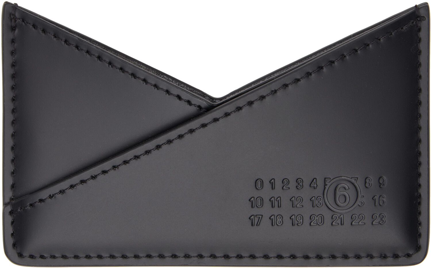 

Держатель для карт Triangle 6 MM6 Maison Margiela, черный