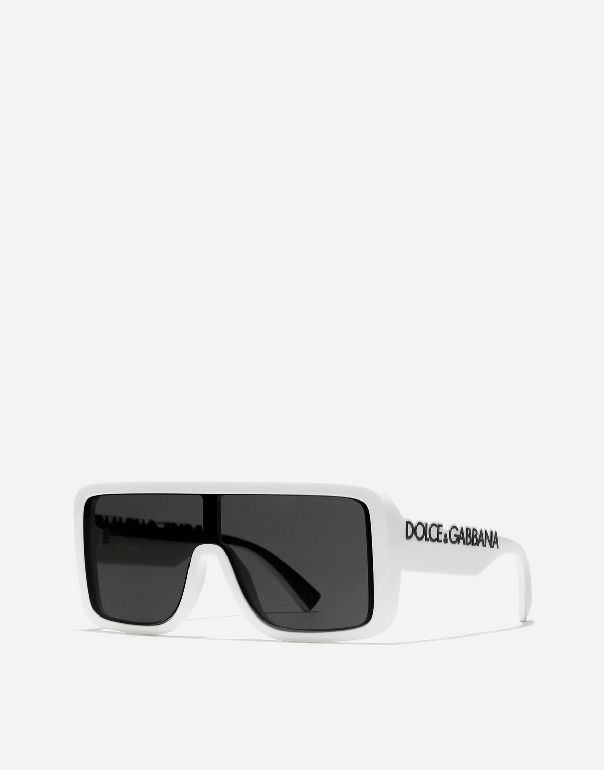 Солнцезащитные очки dg с логотипом Dolce & Gabbana, белый — фото 2