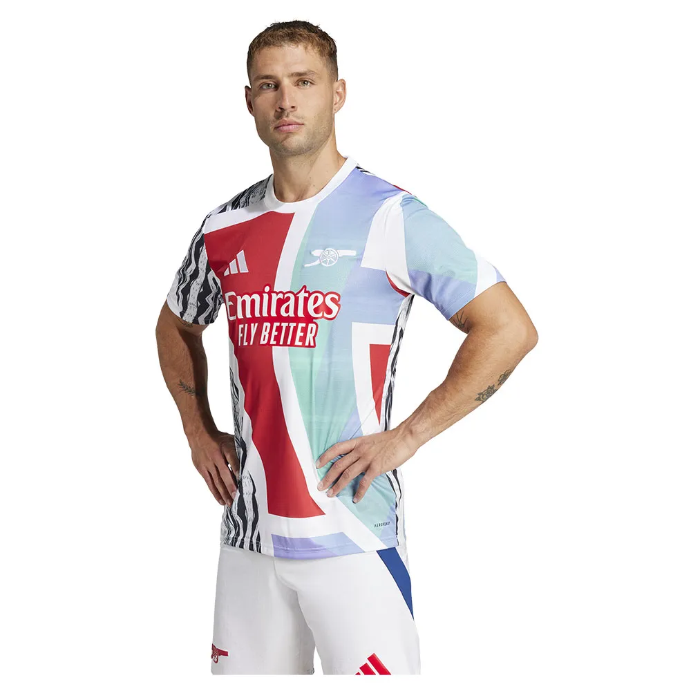 

Футболка с коротким рукавом adidas Arsenal 24/25 pre match, разноцветный