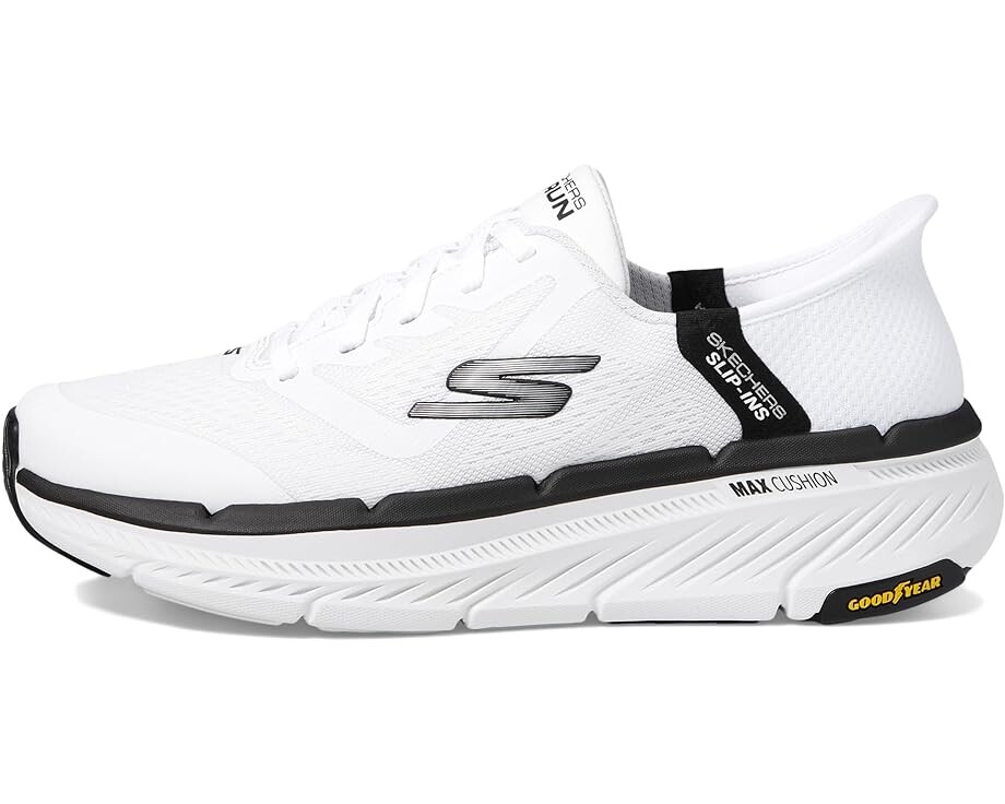 Кроссовки SKECHERS Skechers Hands Free Slip-ins Max Cushion Premier 2.0, белый/черный — фото 4