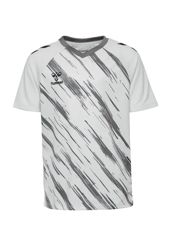Спортивная футболка hmlmatch triumph с коротким рукавом Hummel, White Steel Gray