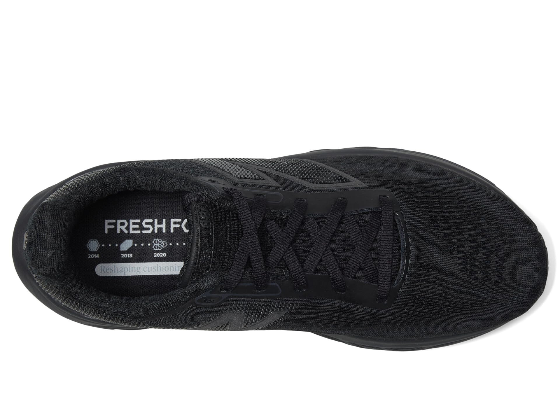 Кроссовки New Balance Fresh Foam X 1080v14, цвет Black/Black Metallic/Phantom — фото 2