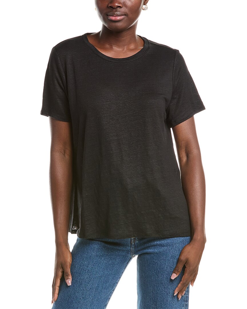 

Футболка с круглым вырезом EILEEN FISHER, черный