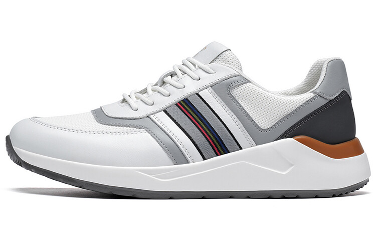 

Кроссовки мужские Lifestyle Shoes Men Low-Top White Gray Roberta Di Camerino