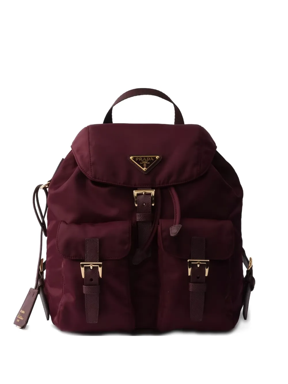 

Re-Edition 1978 Re-Nylon рюкзак со шнурком Prada, красный