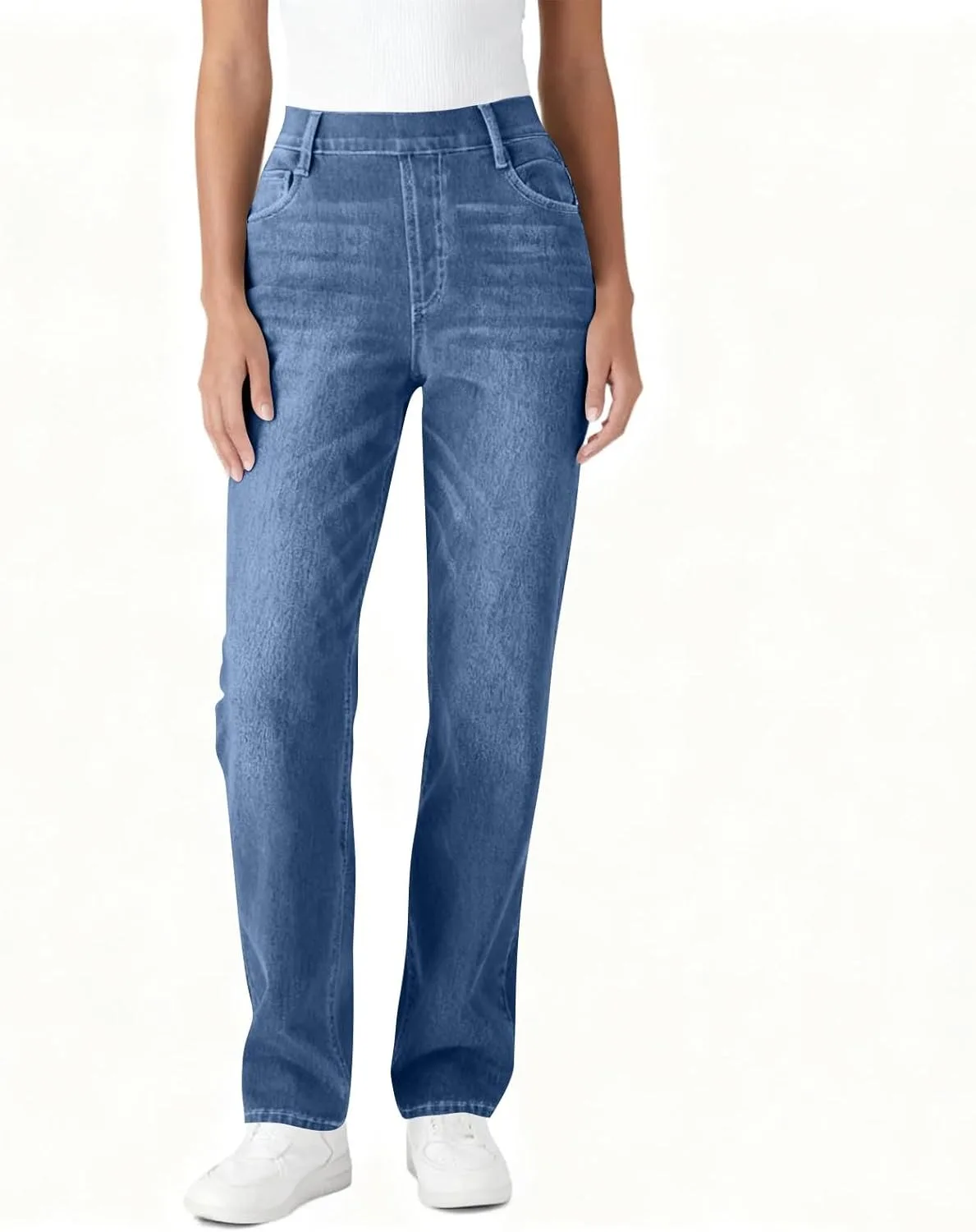 

Женские джинсы Stretchy High Waist с эффектом контроля живота