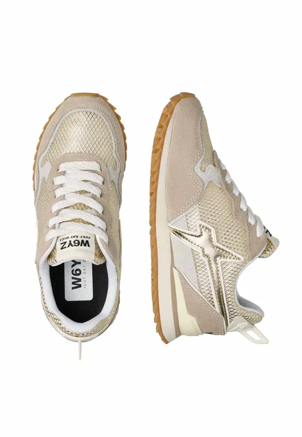 Кроссовки Jet j. trainers W6Yz, бежево-золотистые — фото 3